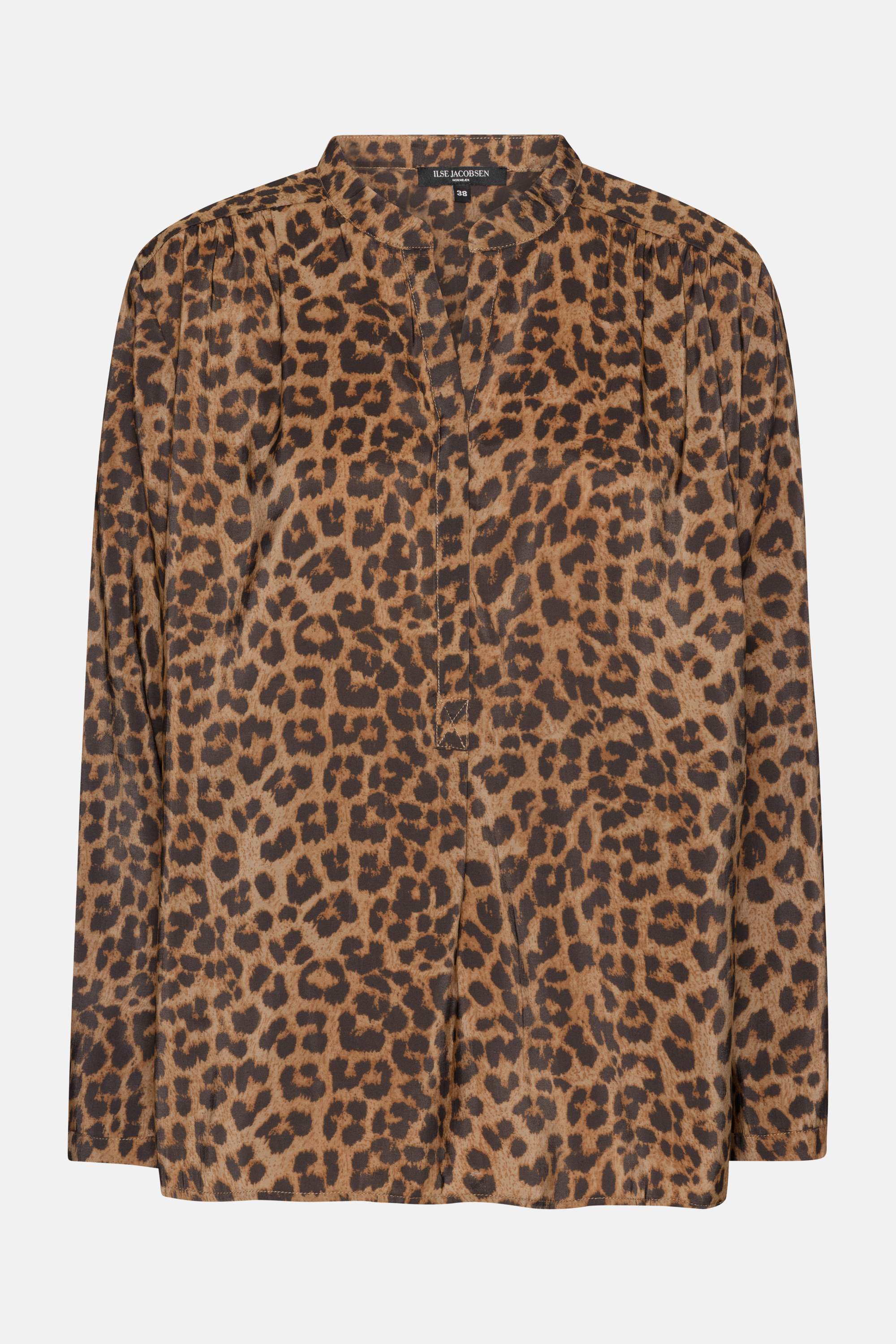 Long Sleeved Shirt With Half Placket - Animaa